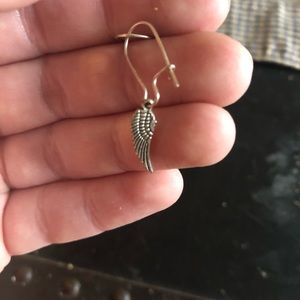 Angel wing earrings